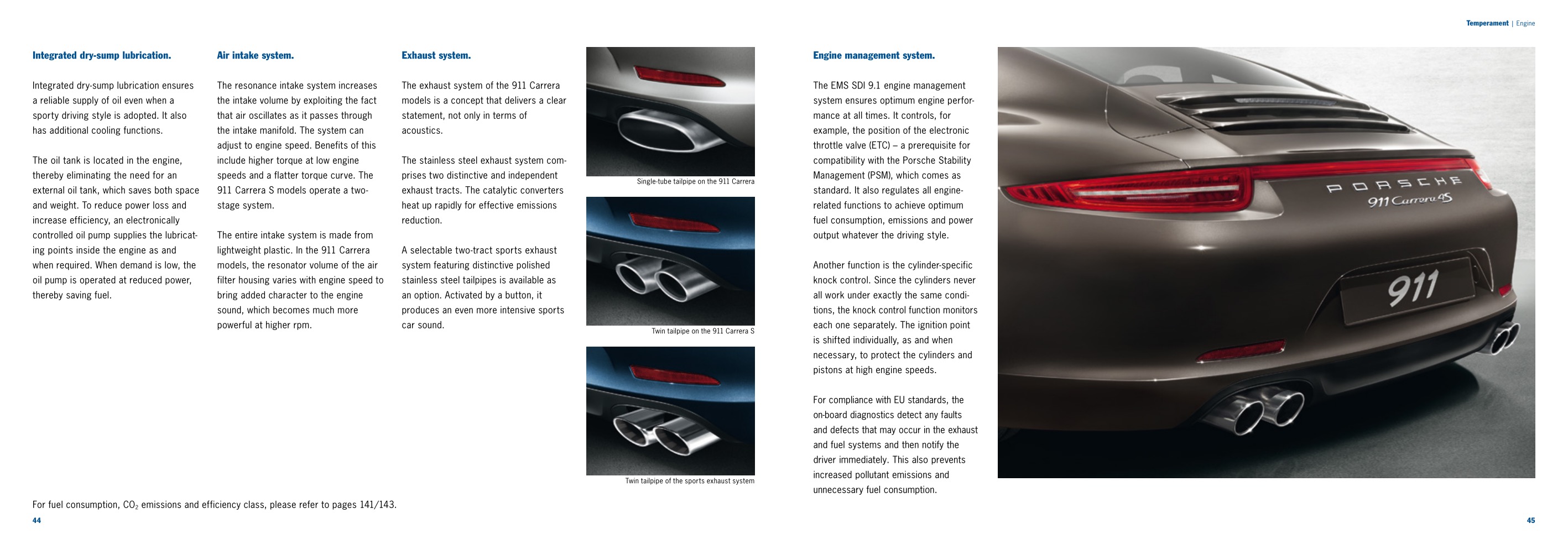 2015 Porsche 911 Brochure Page 73